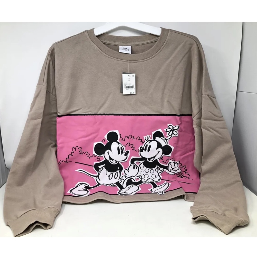 Mickey and Minnie graphic sweatshirt